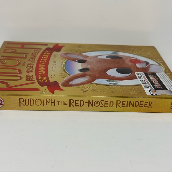Rudolph the Red-Nosed Reindeer DVD 2014 50th Anniversary with Slip Cover Sealed - Picture 5 of 10